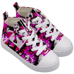Kids  Mid-Top Canvas Sneakers 