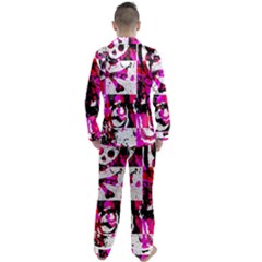 Men s Long Sleeve Satin Pajamas Set 