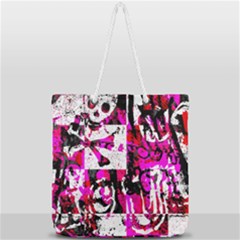Full Print Rope Handle Tote (Large) 