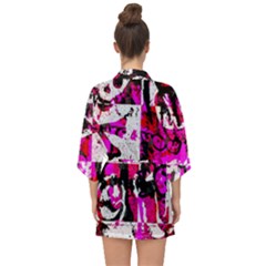 Half Sleeve Chiffon Kimono 