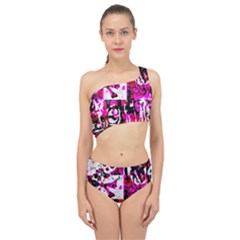 Spliced Up Two Piece Swimsuit 