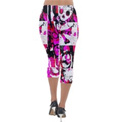 Lightweight Velour Capri Leggings  