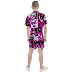Men s Mesh T-Shirt and Shorts Set 