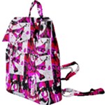 Pink Checker Graffiti  Buckle Everyday Backpack