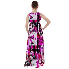 Empire Waist Velour Maxi Dress 