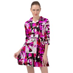 Mini Skater Shirt Dress 