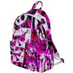 Pink Checker Graffiti  The Plain Backpack