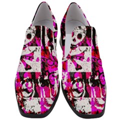 Women Slip On Heel Loafers 