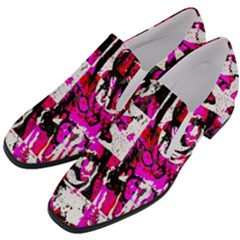 Women Slip On Heel Loafers 