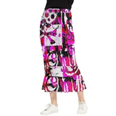 Maxi Fishtail Chiffon Skirt 