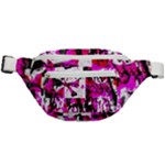 Pink Checker Graffiti  Fanny Pack