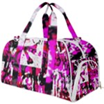 Pink Checker Graffiti  Burner Gym Duffel Bag
