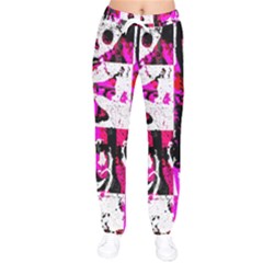 Women Velvet Drawstring Pants 