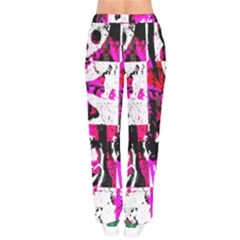 Women Velvet Drawstring Pants 