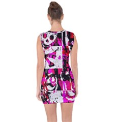 Lace Up Front Bodycon Dress 