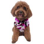 Pink Checker Graffiti  Dog Sweater