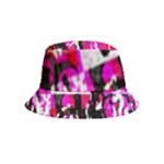 Pink Checker Graffiti  Bucket Hat (Kids)