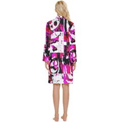 Long Sleeve Velvet Robe 