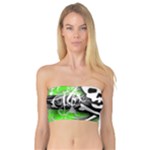 Deathrock Skull Bandeau Top