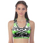 Deathrock Skull Sports Bra