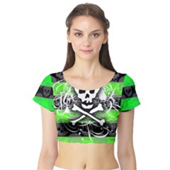 Short Sleeve Crop Top 