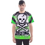 Deathrock Skull Men s Sport Mesh Tee