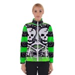 Deathrock Skull Women s Bomber Jacket