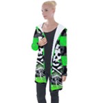 Deathrock Skull Longline Hooded Cardigan