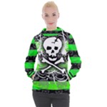 Deathrock Skull Women s Hooded Pullover