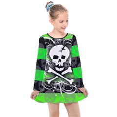 Kids  Long Sleeve Dress 