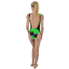 High Leg Strappy Swimsuit 