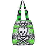 Deathrock Skull Center Zip Backpack