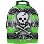 Deathrock Skull Mini Full Print Backpack