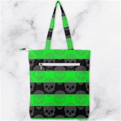 Double Zip Up Tote Bag 