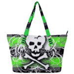 Deathrock Skull Full Print Shoulder Bag