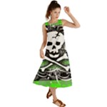 Deathrock Skull Summer Maxi Dress