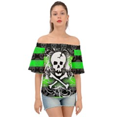 Off Shoulder Short Sleeve Top 