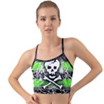 Deathrock Skull Mini Tank Bikini Top