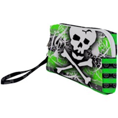 Deathrock Skull Wristlet Pouch Bag (Small) from ArtsNow.com