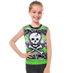 Deathrock Skull Kids  Mesh Tank Top