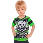 Deathrock Skull Kids  Sports Tee