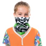 Deathrock Skull Face Covering Bandana (Kids)