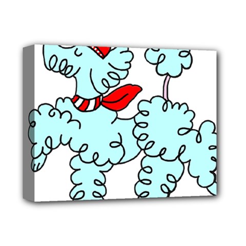 Doodle Poodle  Deluxe Canvas 14  x 11  (Stretched) from ArtsNow.com