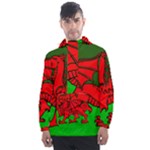 11949837511078624815cymru_flag_wales_michae_.svg.hi Men s Front Pocket Pullover Windbreaker