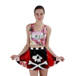 Emo Skull Mini Skirt