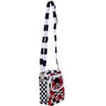 Emo Skull Shoulder Strap Belt Bag