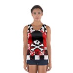 Emo Skull Sport Tank Top 