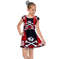 Kids  Cap Sleeve Dress 