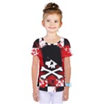 Emo Skull Kids  One Piece Tee