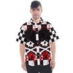 Emo Skull Men s Short Sleeve Shirt